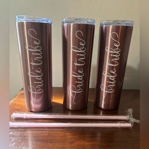 Bride tribe bundle tumblers-brand new
